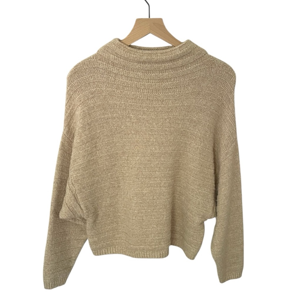 Prologue Cozy Knit Sweater in Beige